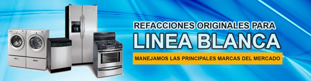 refacciones linea blanca